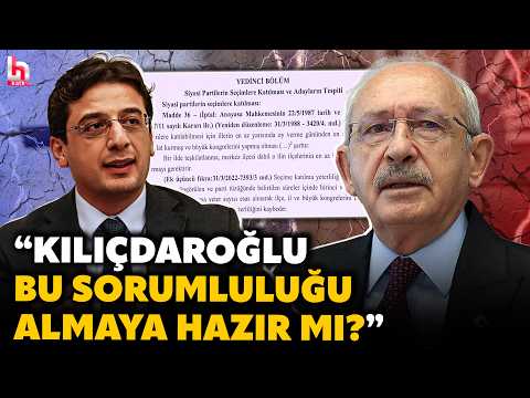CHP seçimlere giremeyecek mi? İşte siyasi partiler kanunu! CHP'li Yunus Emre'den çarpıcı detaylar! thumbnail
