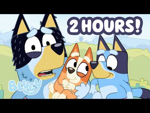 🔴LIVE: Bluey Wants to be a Baby! 😂 | 2 HOURS of FULL EPISODES 💙 | Bluey thumbnail