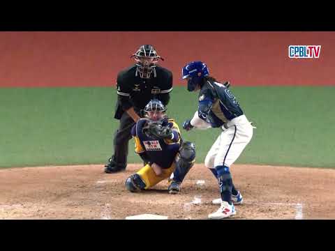 05/29 中信 VS 富邦 七局下，林書逸本季首安立大功！左外野方向的三壘安打讓富邦正式超前比分 thumbnail
