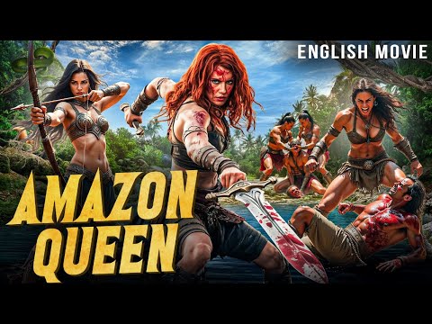 Laurene Landon In AMAZON QUEEN - Hollywood English Movie | John Goff | Classic Hit Full Action Movie thumbnail