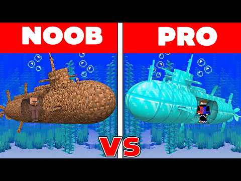 POOR vs RICH Submarine Battle in Minecraft thumbnail