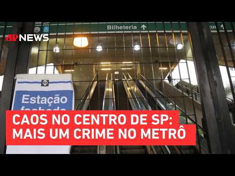 Policial civil reage a assalto e gera tiroteio no metrô de SP thumbnail