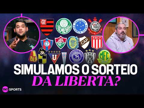 SORTEIO DA LIBERTADORES DEFINIDO! SIMULAMOS O CAMINHO ATÉ A FINAL: TEM BRASILEIRO LÁ? thumbnail