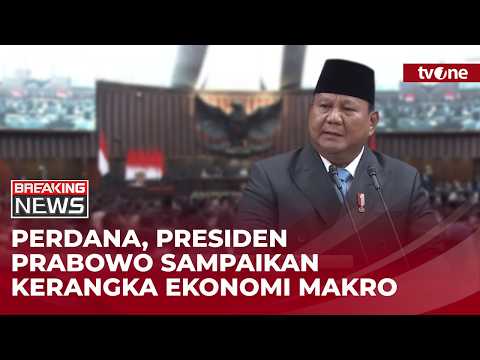 [FULL] Perdana, Presiden Prabowo Sampaikan Kerangka Ekonomi Makro | Breaking News thumbnail