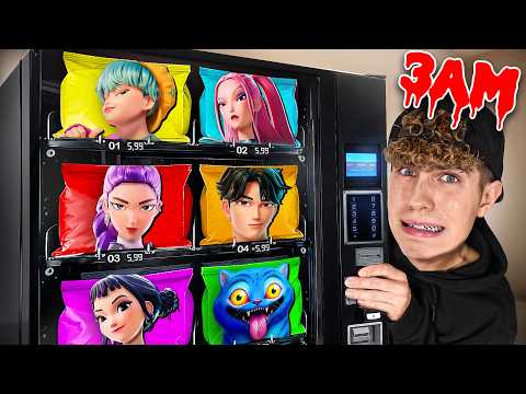 ÖFFNE NIEMALS KPOP DEMON HUNTERS AUTOMAT MYSTERY BOXEN um 3 UHR!! thumbnail