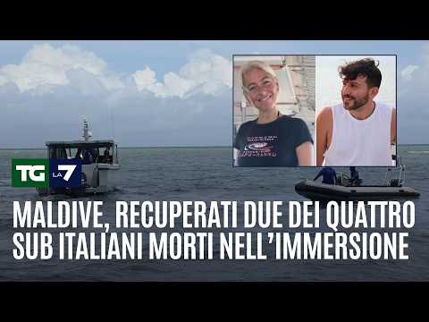 Maldive, recuperati i corpi di Gualtieri e Montefalcone, due dei quattro sub italiani morti thumbnail