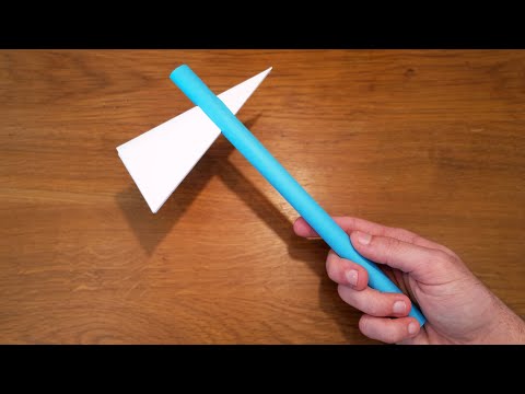 How To Make a Paper Tomahawk - Ninja Origami thumbnail