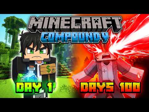 จะเกิดอะไรขึ้น!!🔥เอาชีวิตรอด 100 วัน Compound V กับค่ายความแดง🔥| Minecraft thumbnail