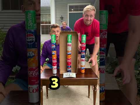 Don't Let the Soda Tower Fall! #game #family #soda thumbnail