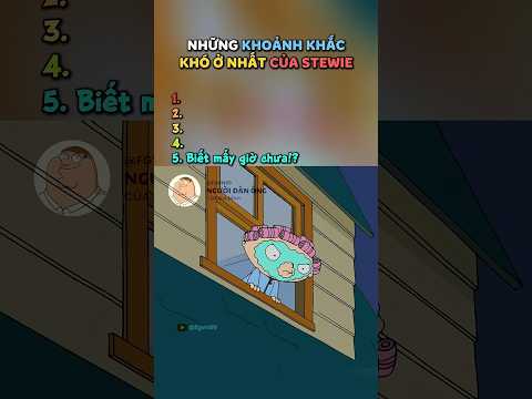 Những khoảnh khắc khó ở nhất của Stewie #familyguy #longtieng #funny thumbnail