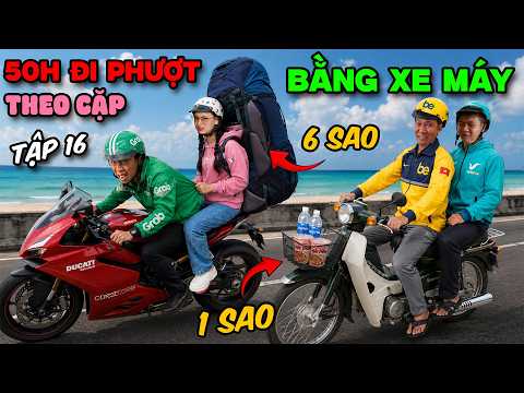 Thử Thách 50 Giờ Đi Phượt Theo Cặp Đôi Bằng Xe Máy | Tập 16: 50h Cắm Trại Trên Xe Máy Cấp 1 vs Cấp 6 thumbnail