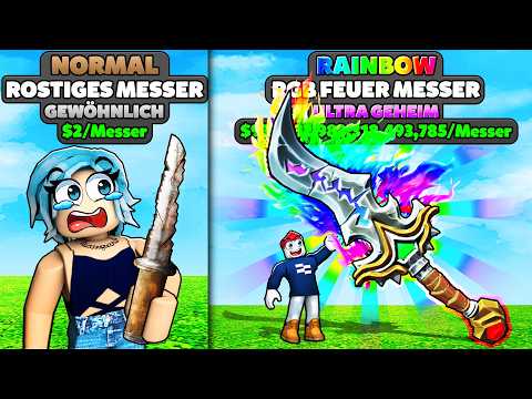 MAX LEVEL WAFFEN FARMEN in meiner ROBLOX MESSERFARM! thumbnail