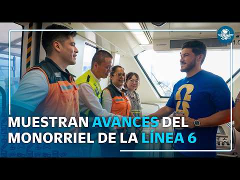 Samuel García prueba el nuevo monorriel de la Línea 6 del Metro en NL thumbnail