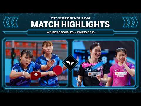 Kimura/Kihara vs Choi/Lee | WD R16 | #WTTSkopje 2026 thumbnail