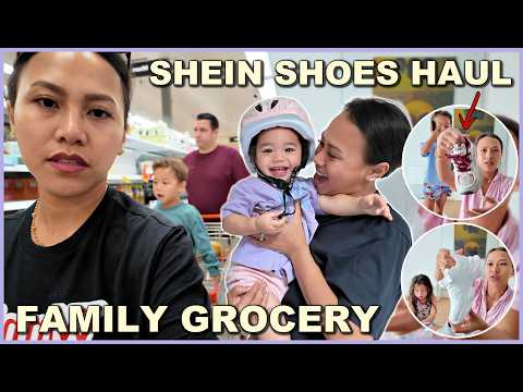 SHEIN SHOES HAUL! PINAG TOY SHOPPING NI MISTER ANG KIDS! GROCERY NA DIN! ❤️ | rhazevlogs thumbnail