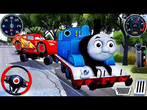 Train Thomas & McQueen in India Driving - Bus Simulator Indonesia #112 - Android GamePlay thumbnail