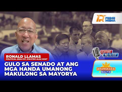 Ronald Llamas sa Pahayag ni SP Cayetano na mga Senate Majority na Handa Makulong | Arangkada Balita thumbnail