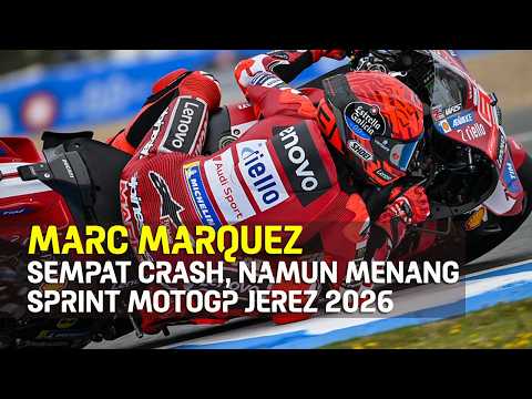 MOTOGP : MARC MARQUEZ SEMPAT CRASH TAPI BISA MENANG DI SPRINT JEREZ 2026 | #tmcblog thumbnail
