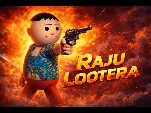 RAJU LOOTERA (राजू लुटेरा ) MSG TOONS Comedy Funny Video thumbnail
