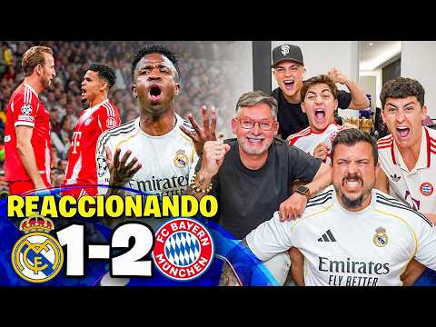 REACCIONANDO al MADRID 1-2 BAYERN MÚNICH *Real Madrid casi eliminado de Champions!* thumbnail