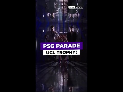 🏆 The #UCL trophy is back at Parc des Princes! #psg #championsleague #football thumbnail