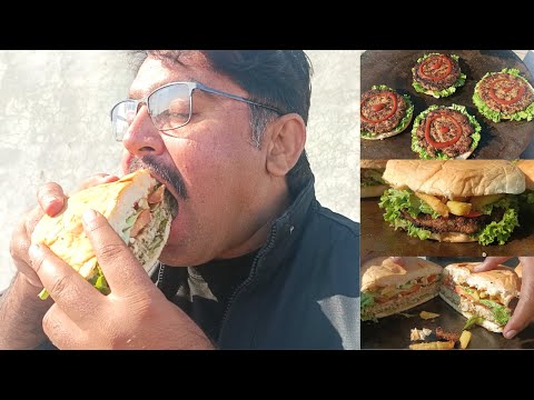 Big chicken Burger | Chicken Patty Burger | Delicious Burger Patties thumbnail