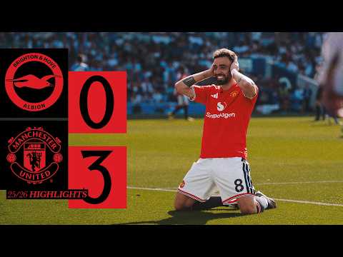 Make That Twenty One 🔥👏 | Brighton v Man Utd | Highlights thumbnail