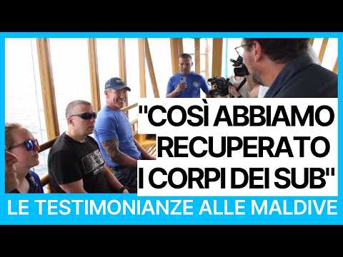 Il racconto dei soccorritori alle Maldive: “Sub travolti da profondità, passaggi angusti e buio” thumbnail