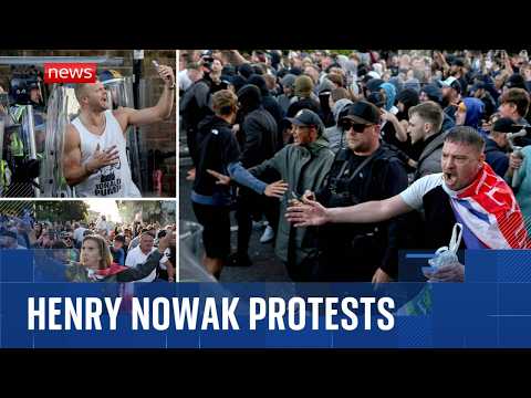 Violent clashes break out in Southampton after Henry Nowak murder thumbnail