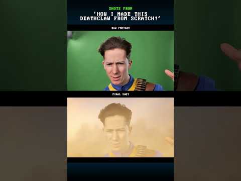 Some Behind the Scenes from my recent video! #fallout #VFX #videoediting thumbnail