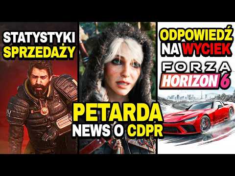 Świetny News o CD PROJEKT RED — Twórcy Forzy Horizon 6 ODPOWIADAJĄ Na Wyciek — Sprzedaż Sarosa thumbnail