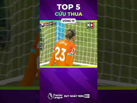 Top 5 Pha Cứu Thua Ấn Tượng | Vòng 17 Ngoại Hạng Anh 25/26 thumbnail