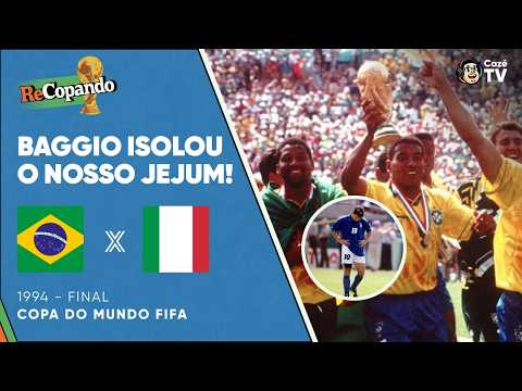 REVEJA BRASIL X ITÁLIA NA COPA DO MUNDO DE 1994 | RECOPANDO thumbnail