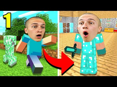 НАЙ-ЗАБАВНИЯТ СТАРТ В МАЙНКРАФТ ХАРДКОР | ЕПИЗОД 1 thumbnail