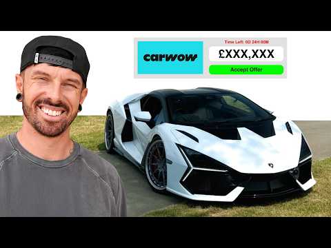 SELLING MY $600,000 WRECKED LAMBORGHINI TO CARWOW thumbnail