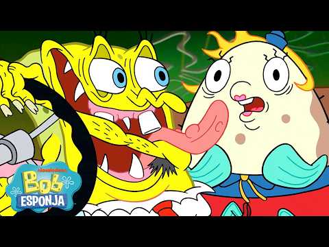 Bob Esponja | 3 HORAS de los episodios más locos de Bob Esponja! 🧽 | Español thumbnail