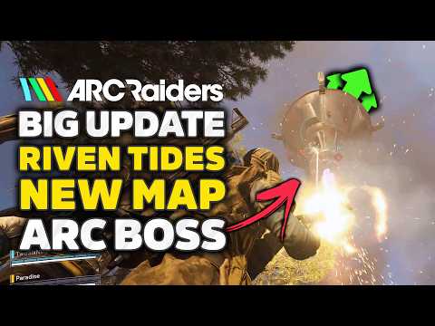 ARC Raiders NEW Update, Tips, Map, ARC Turbine, Gear & Tricks (Riven Tides) thumbnail