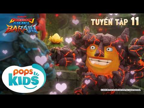 BOBOIBOY GALAXY Mùa 2 | Tuyển tập 11 | Hoạt Hình Lồng Tiếng | POPS Kids thumbnail