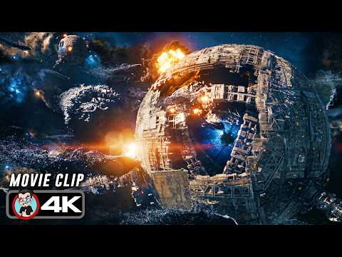 The Moon Is An Alien Megastructure | MOONFALL (2022) Movie CLIP 4K thumbnail