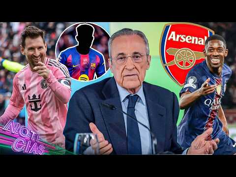 No le creen a Floren; ¡Nueva joya culé! | ¡Messi hace 3! ¿Ya por los mil? | Dembélé avisa al Arsenal thumbnail