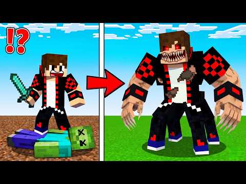 ماين كرافت : كل ما اقتـل زومبي يصير شيء عشوائي !!؟ 🔥😱 thumbnail