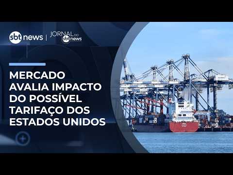 Economista analisa impacto de possível tarifaço dos EUA | #JornaldoSBTNews thumbnail