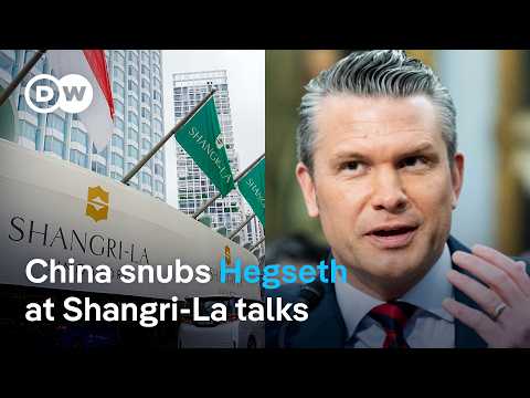 Hegseth arrives in Singapore as Asian countries hedge against the US and China | DW News thumbnail