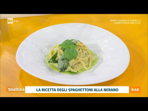 La ricetta degli spaghettoni alla Nerano - Unomattina 22/05/2026 thumbnail