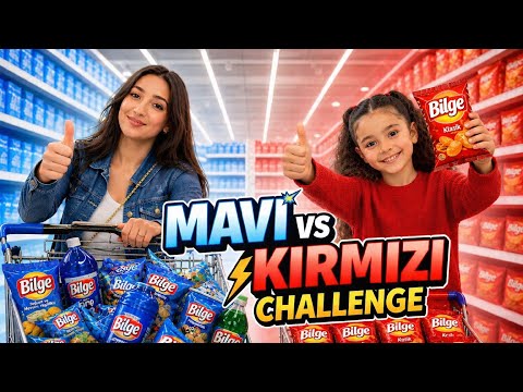 MARKETTE TEK RENK ALIŞVERİŞ🥳 thumbnail