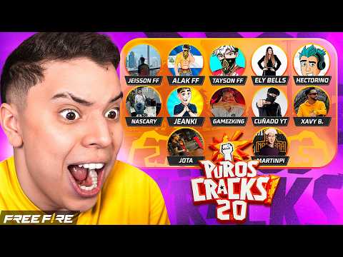 DIA 2 : ¡TORNEO DE YOUTUBERS DE FREE FIRE! 🔥 * PROS VS CREADORES * 🔥 TORNEO PUROS CRACKS !!! thumbnail