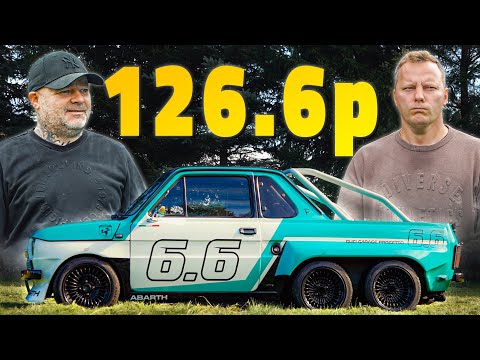 FIAT 126.6p - SZEŚĆ kół w MALUCHU od Gutka - Kickster MotoPoznaFca #47 thumbnail