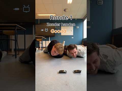 Wie wint de allerlaatste ronde ‘zonder armen, zonder benen’ 😏… thumbnail