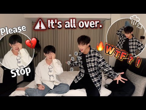 I Suddenly Lost My Temper And Throwing Things In Anger🔥My Cute Boyfriend Was Terrified And Cried...😭 thumbnail