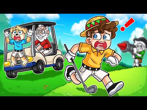 Mis AMIGOS y YO jugamos GOLF... 😲🪩⛳ SILVIOGAMER SUPER BATTLE GOLF thumbnail